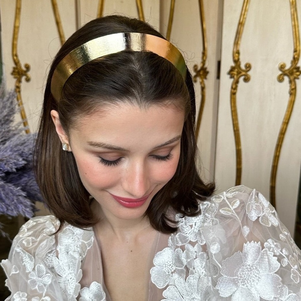 Gold Metallic Headband